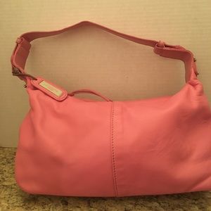 Liz ciaiborns handbag pink leather